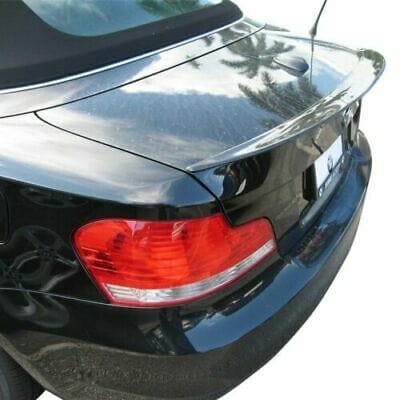 Forged LA Rear Lip Spoiler Unpainted B82-L1-UNPAINTED Euro Style For BMW 128i 08-13
