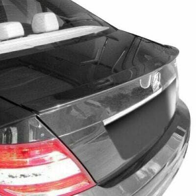 Forged LA Rear Lip Spoiler Unpainted Brabus Style For Mercedes-Benz C300 08-14