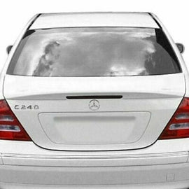 Forged LA Rear Lip Spoiler Unpainted Factory Sport Style For Mercedes-Benz C350 06-07