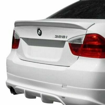 Forged LA Rear Lip Spoiler Unpainted Factory Style For BMW 335d 09-11 B90-L1-UNPAINTED