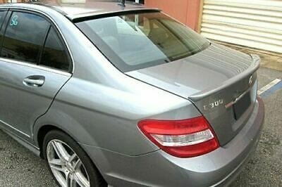 Forged LA Rear Roofline Spoiler Unpainted Factory Style For Mercedes-Benz C300 08-14