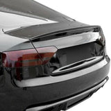 Rear Trunk Lip Spoiler Euro Style For Audi A5 Quattro 17