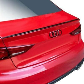 Forged LA Rear Trunk Lip Spoiler Factory Style Smaller For Audi A3 Quattro 15-20