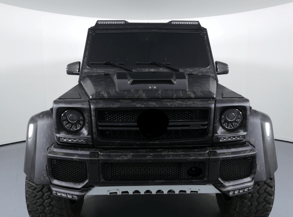 Forged LA REPLACEMENT W463 Black Mansory Headlight Fits 89 06 Mercedes GCLASS G65 G55 G500