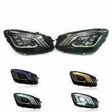 Load image into Gallery viewer, W222-HEADLIGHT S Class Aftermarket 2018+ 2pc Headlights For 13-17 Mercedes S-Class Facelift S65,S63 AMG