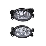 Set of 2 Clear Lens Fog Light Lamps For M Benz GL450 LH& RH W204 W211