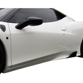 Forged LA Side Skirts with Fins OE Style For Ferrari F458-SS-ESP