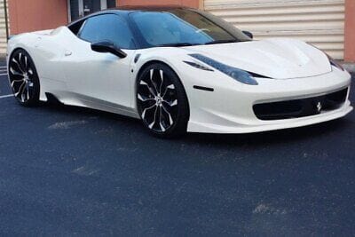 Forged LA Side Skirts with Fins OE Style For Ferrari F458-SS-ESP