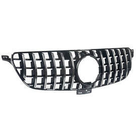 Forged LA Silver Front Grille GT R For Mercedes Benz GLE Coupe W166 GLE350 GLE400 2015-18