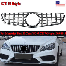 Load image into Gallery viewer, Forged LA Silver GT Main Upper Grille For 2009-2013 Mercedes Benz E Class W207 C207 COUPE