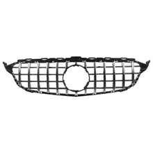 Load image into Gallery viewer, Forged LA Silver GTR Grille Front Bumper Grill For Mercedes Benz W205 C180 C200 C300 15-18