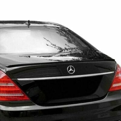 Forged LA Smaller Rear Lip Spoiler Unpainted Thin-Line Style For Mercedes-Benz S350 11-12