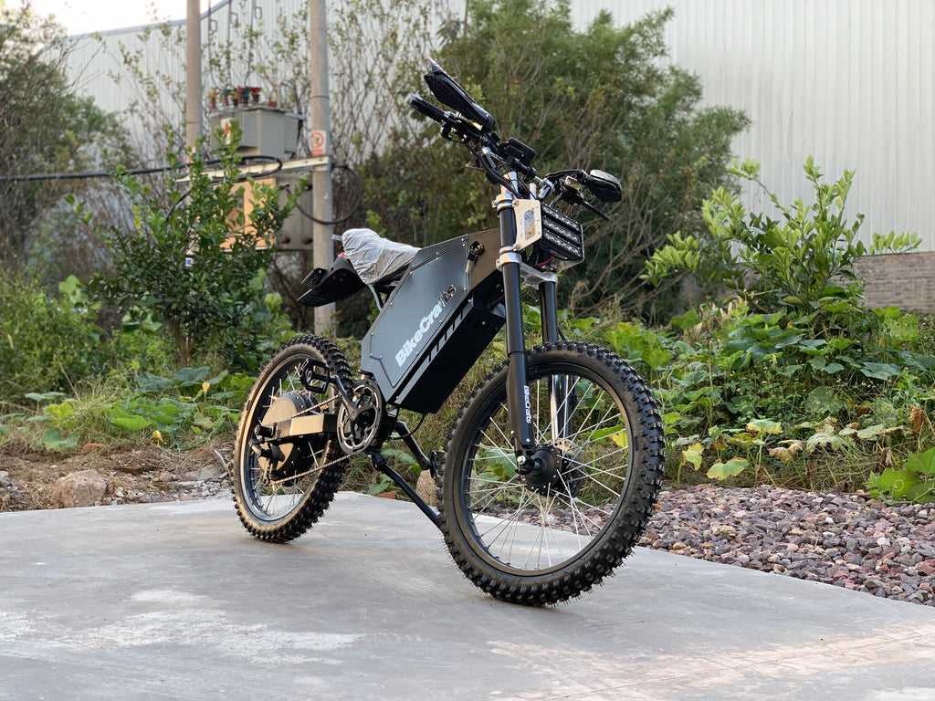 Bikecrafts Sporting Goods > Cycling > Electric Bicycles 8000w Adult Electric Off Road Bike - Stealth Bomber Style - 60+ MPH