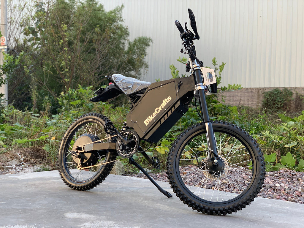 Bikecrafts Sporting Goods > Cycling > Electric Bicycles 8000w Adult Electric Off Road Bike - Stealth Bomber Style - 60+ MPH