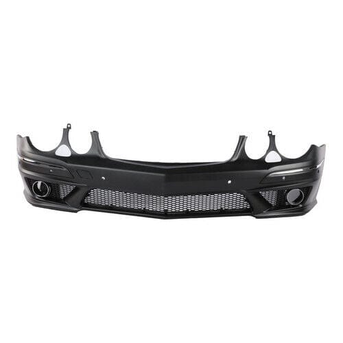 Forged LA Unpainted AMG Style Front Bumper W/ Fog Lamp W/ PDC For 07-09 Benz W211 E-Class