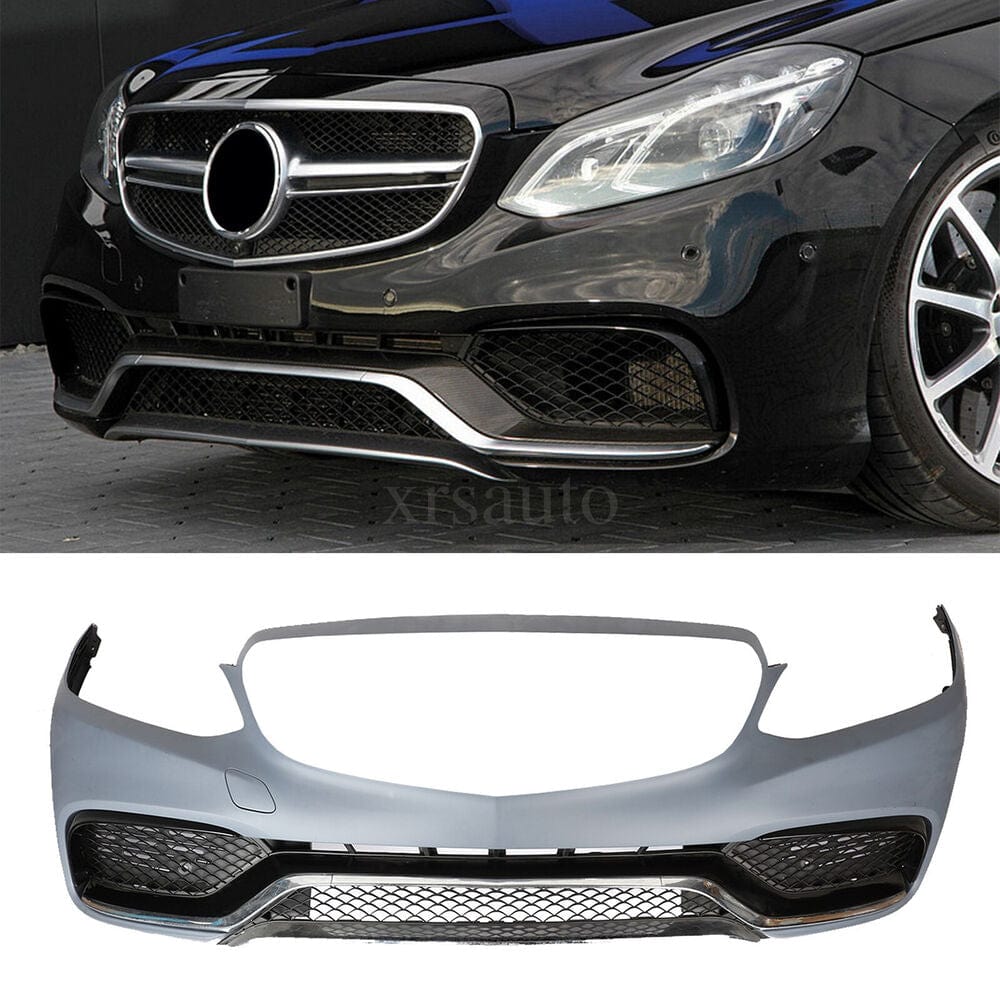 Forged LA Unpainted E63 AMG Style Front Bumper kit W/O PDC for 14-16 Mercedes E-Class W212