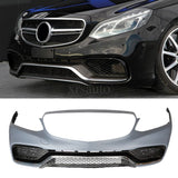 Unpainted E63 AMG Style Front Bumper kit W/O PDC for 14-16 Mercedes E-Class W212