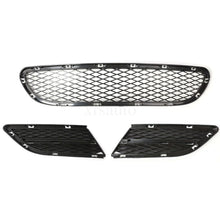 Load image into Gallery viewer, Forged LA VehiclePartsAndAccessories 3PCS Front Lower Bumper Grilles Grill Mesh Fit 08-12 BMW E90 LCI 325i 328i 335i