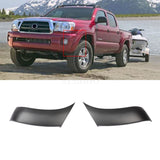 A pair new Front Black Bumper End Caps Set For 05-11 Toyota Tacoma