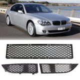 A Set Front Bumper Lower Grill Grille Mesh For 05-08 BMW 7-Series E65 E66 750i