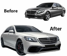 Load image into Gallery viewer, Aftermarket Products VehiclePartsAndAccessories Aftermarket 14-17 W222 S-Class AMG Style 2018+ Body Kit S63 S65 FULL FACELIFT