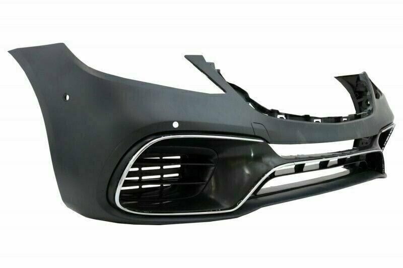 Forged LA VehiclePartsAndAccessories Aftermarket AMG Style Front Bumper Kit S-Class For Mercedes-Benz S65 S560 18-20