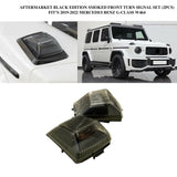Aftermarket Black Edition Front Turn Signal For 19-22 Mercedes Benz G-Class W464