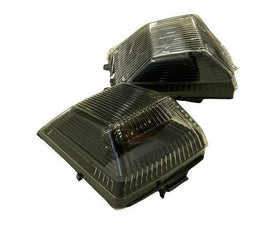 Aftermarket Products VehiclePartsAndAccessories Aftermarket Black Edition Front Turn Signal For 19-22 Mercedes Benz G-Class W464