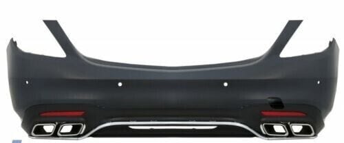 Aftermarket Products VehiclePartsAndAccessories Aftermarket Complete Rear Bumper Kit AMG Style S-Class For M-Bens S63 S65 18-20
