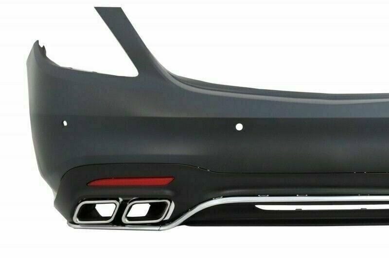 Aftermarket Products VehiclePartsAndAccessories Aftermarket Complete Rear Bumper Kit AMG Style S-Class For M-Bens S63 S65 18-20