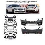 Aftermarket Facelift W222 AMG Style Conversion Kit For Mercedes-Benz S-Class S63