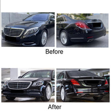 Load image into Gallery viewer, W222-MB-BK VehiclePartsAndAccessories Aftermarket Facelift W222 Maybach Conversion Kit For Mercedes-Benz S-Class 14-17