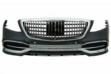 Load image into Gallery viewer, W222-Maybach-Facelift VehiclePartsAndAccessories Aftermarket Front Bumper + Headlights W222 Maybach Style For Mercedes S-Class