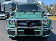 Load image into Gallery viewer, Forged LA VehiclePartsAndAccessories Aftermarket G63 Front Bumper &amp; Chrome Grille Brush Guard G Class G Wagon AMG G65