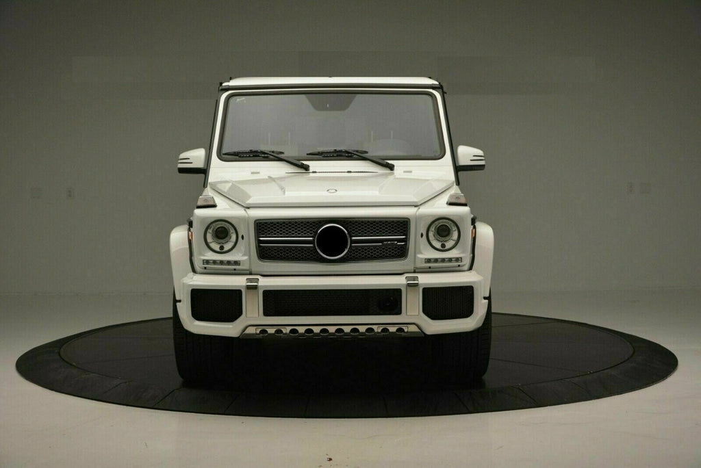 G-Wagon G63 Front Bumper Cover Kit With Grille & LED Covers – Fits 1990-2018 – Unpainted, Primed