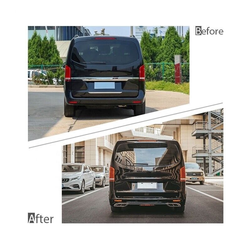 Forged LA VehiclePartsAndAccessories Aftermarket "Maybach Style" Body Kit for Mercedes Benz Metris Van Vito W447 USA