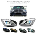 Aftermarket W222 2018+ Multi-Beam Headlights For Mercedes-Benz S-CLASS S550 S63