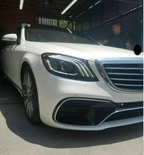 Load image into Gallery viewer, Forged LA VehiclePartsAndAccessories Aftermarket W222 Complete Front Bumper &quot;AMG Style&quot; For Mercedes-Benz 18-20 S63