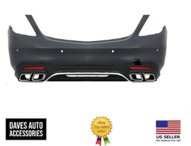 Mercedes-Benz VehiclePartsAndAccessories AMG Body kit Bumper S63 S-Class facelift S550 S560 Tips Front Rear New