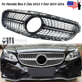 Forged LA VehiclePartsAndAccessories AMG Diamond W/ Camera Grille for Mercedes-Benz W212 E300 E350 E500 2014-2016 LCI