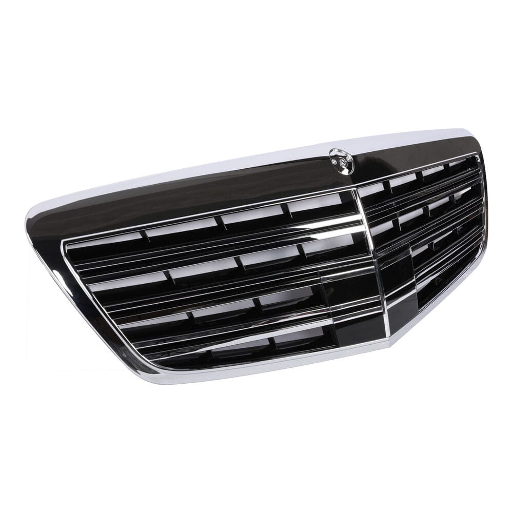 Forged LA VehiclePartsAndAccessories AMG Style Chrome Grille Grill Front Bumper Hood For Mercedes Benz W221 S-Class