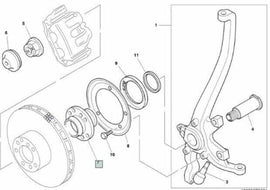 Genuine Bentley VehiclePartsAndAccessories Bentley Arnage Front Wheel Hub & Bearing