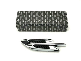 Forged LA VehiclePartsAndAccessories Bentley Bentayga Front Left Fender Chrome Emblem