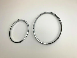Genuine Bentley VehiclePartsAndAccessories Bentley Bentayga Left Headlight Chrome Trim Ring Set