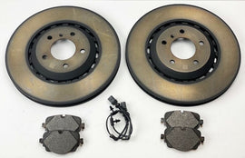 Genuine Bentley VehiclePartsAndAccessories Bentley Bentayga Rear Brake Pads & Rotors - Aftermarket