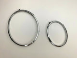 Bentley Bentayga Right Headlight Chrome Trim Ring Set