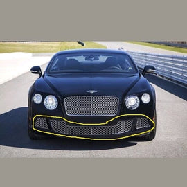 Genuine Bentley VehiclePartsAndAccessories Bentley Continental Gt Chrome Front Bumper Grill Set