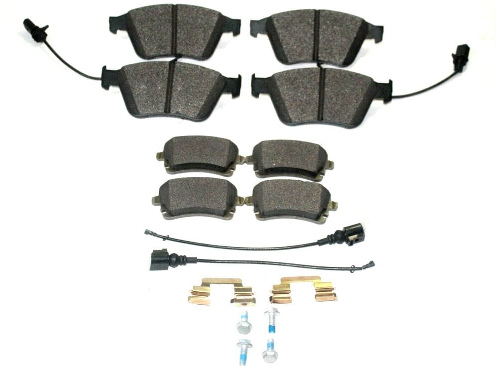 Forged LA VehiclePartsAndAccessories Bentley Continental Gt & Flying Spur Front & Rear Brake Pad Kit - Aftermarket