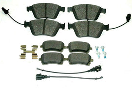 Forged LA VehiclePartsAndAccessories Bentley Continental Gt & Flying Spur Front & Rear Brake Pad Kit - Aftermarket