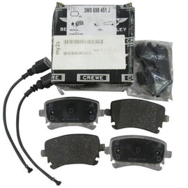 Genuine Bentley VehiclePartsAndAccessories Bentley Continental Gt & Flying Spur Rear Brake Pads & Rotors Set - Genuine